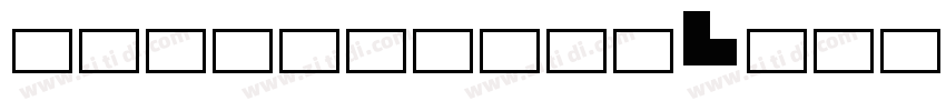 Preschool Bits字体转换